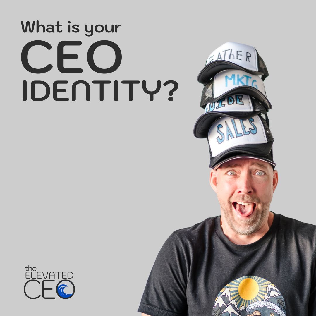 The Elevated CEO Scorecard invitation on laptop