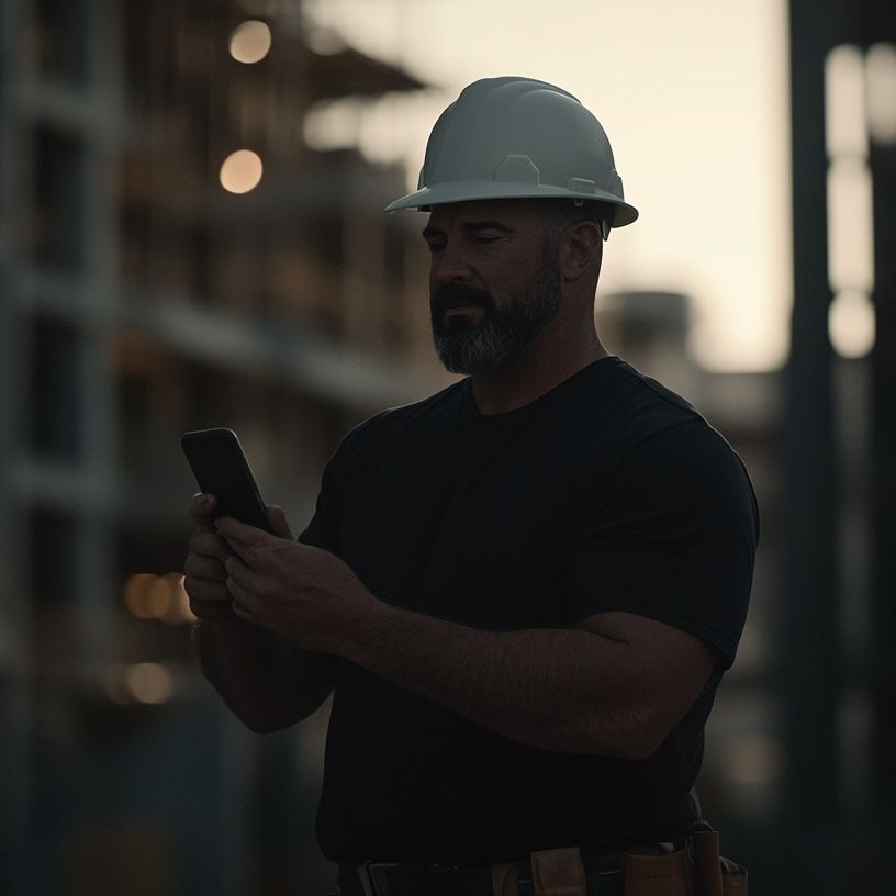 Concrete pour coordination at construction site - J316 Foundations