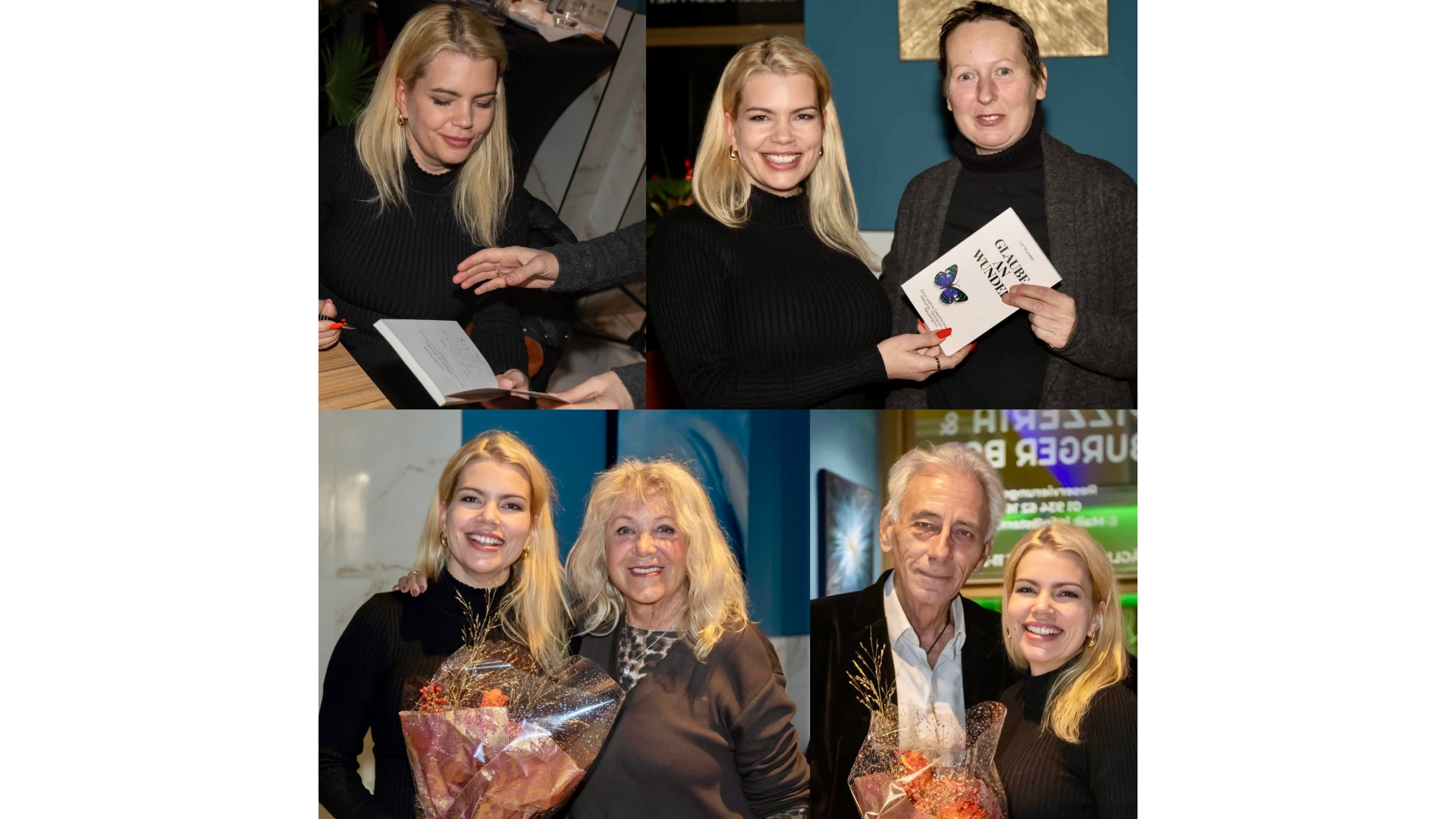 Bilder Lesung Buch Glaube an Wunder