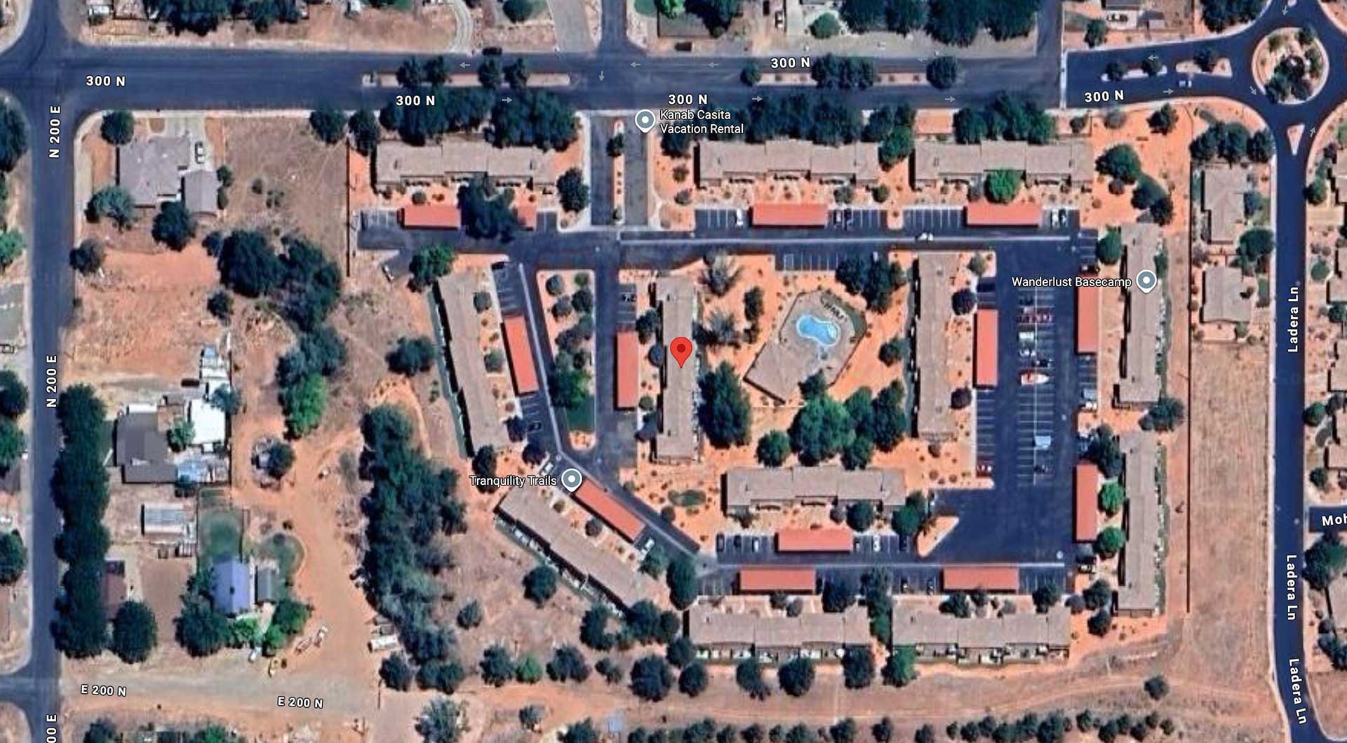 300 E 300 North, Unit J5, Kanab, Utah Map