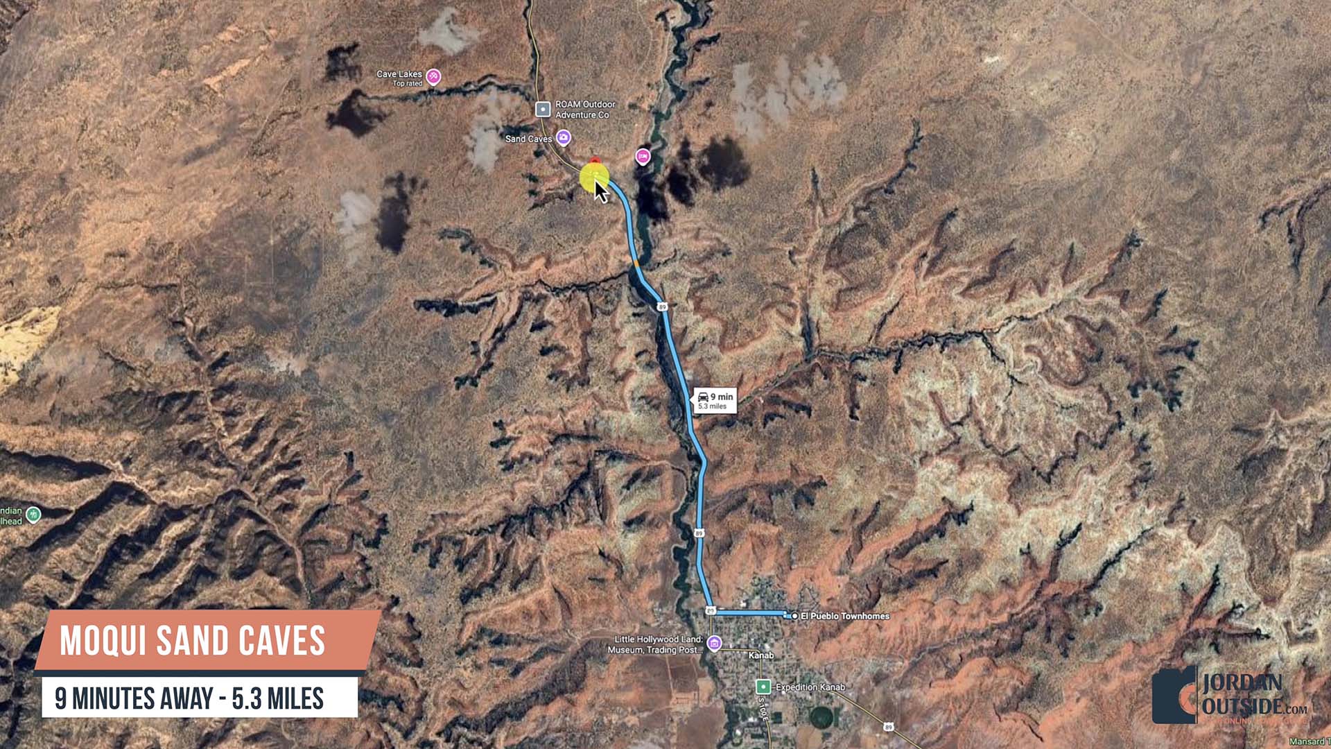 Moqui Sand Caves, Kanab, Utah