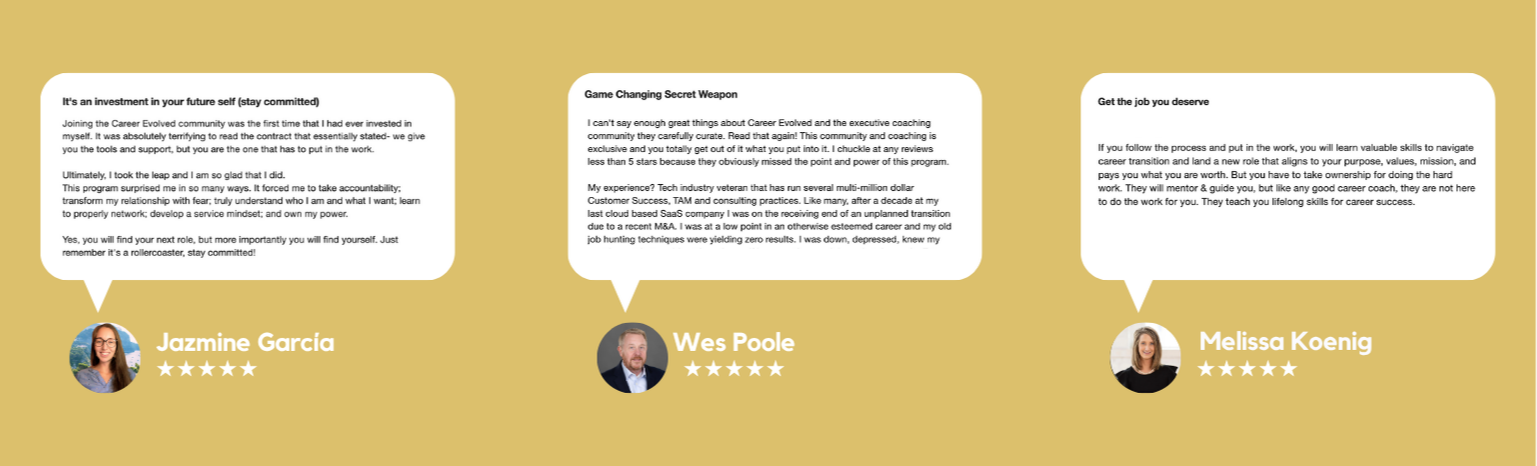 Career Coaching Reviews