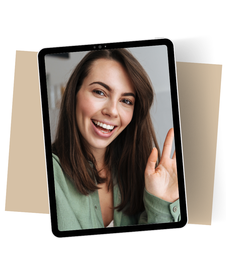 Digital tablet displaying The H.O.M.E. Pulse assessment by Serenely Rooted, a household evaluation tool that helps parents identify family stressors, clarify routines, and begin building the family operating system taught inside The H.O.M.E. Course.