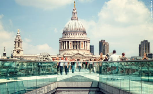 het dak van de Fondation Louis Vuitton, gebouwd door Frank Gehry