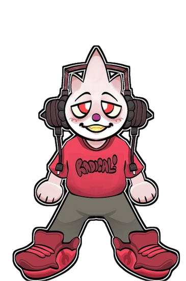 Painting of a Negroni