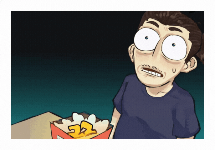 Painting of a landscape with the duomo and purple flowers