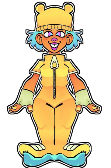 Painting of a Negroni