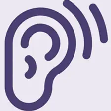 cône d’oreille symbolisant l’écoute attentive et la connexion à l’énergie vitale au cœur des formations offertes par l’Académie LG à Shefford.