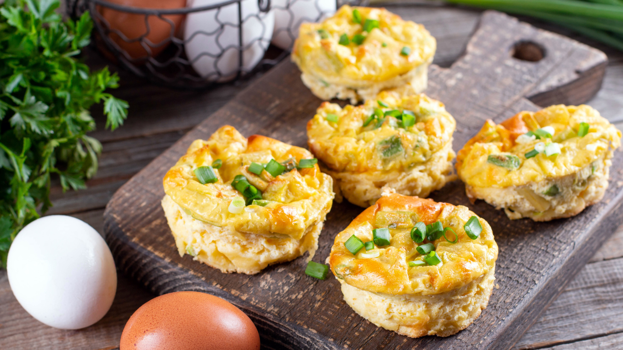 Savory Cottage Cheese & Egg White Bites