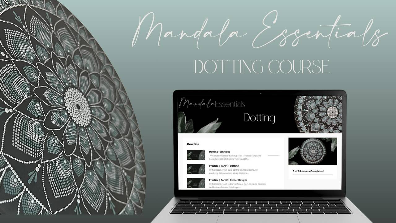 Mandala Dot Paint Course