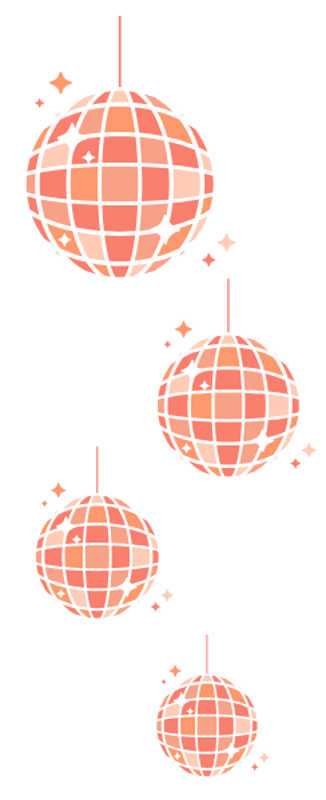 Sparkle decorative graphic.