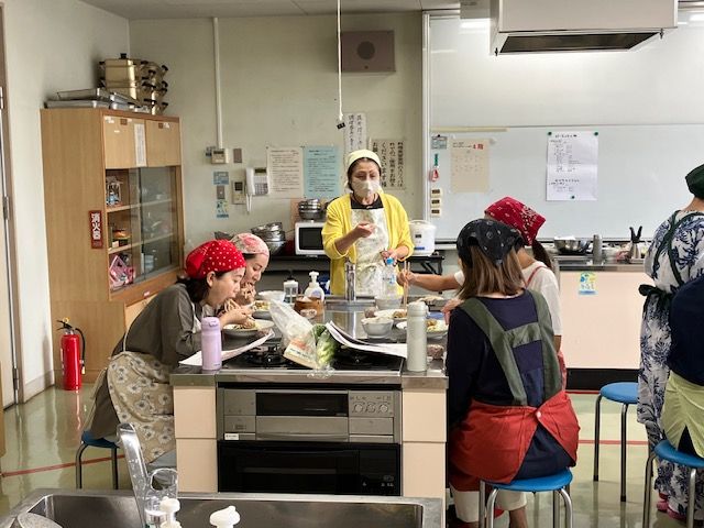 ローフード講座の受講風景