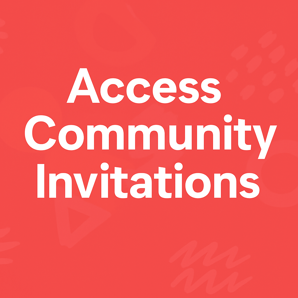 red background click to access 