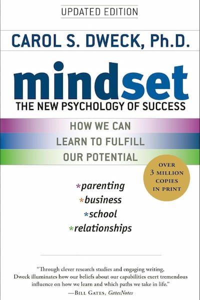 Mindset by Carol S Dweck - Book Cover Thumbnail