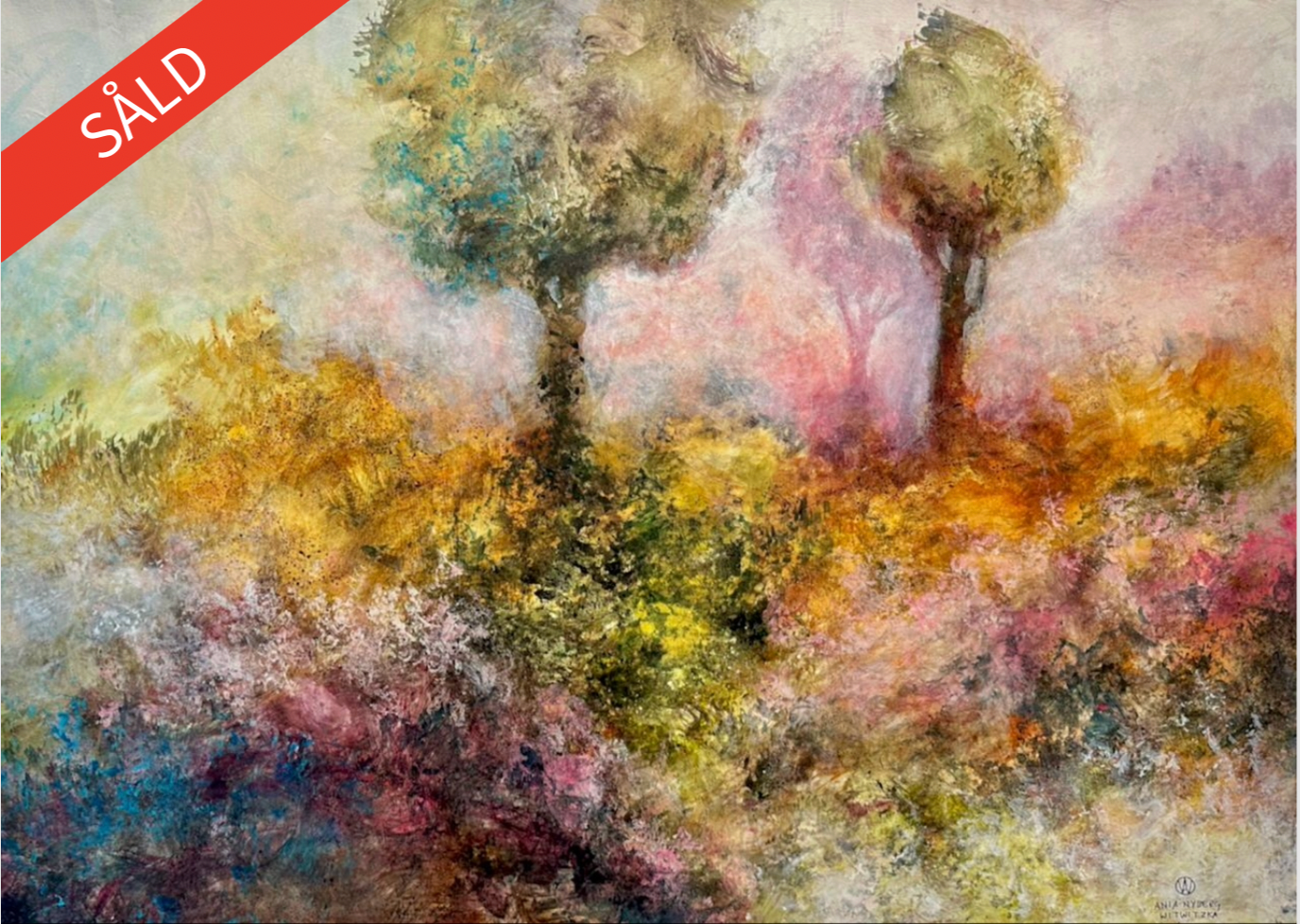 Storlek ca 80x60 cm, pirs 6 000 kr 