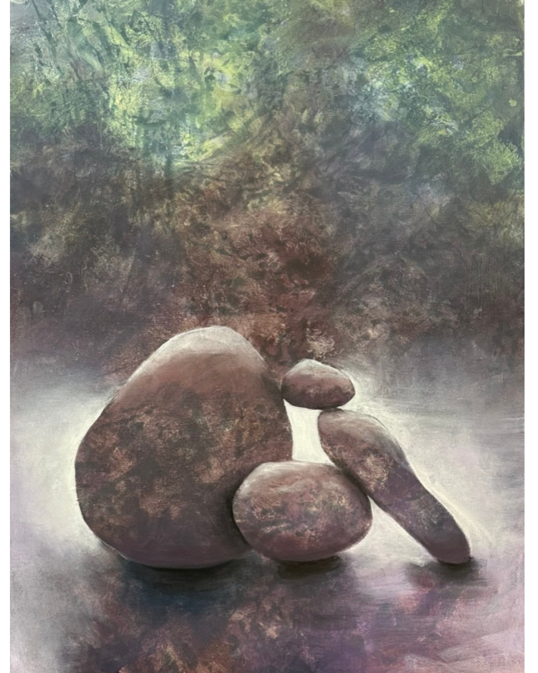 Storlek ca 60x80 cm, pirs 6 000 kr