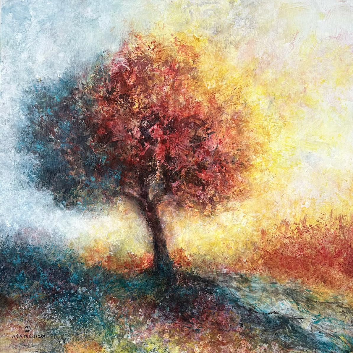 Dag-och.natt-trädet - storlek 60x60, pris 5800 kr