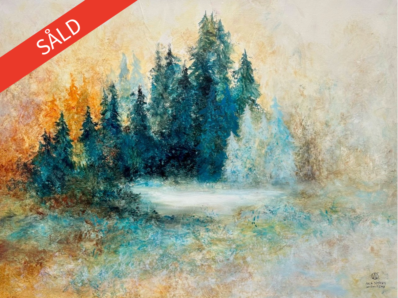 Storlek ca 80x60 cm, pirs 6 000 kr 