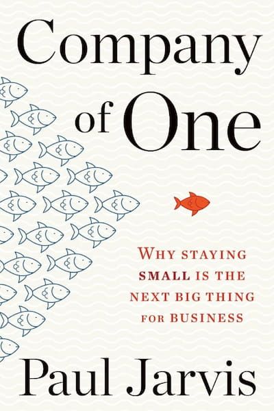 Company of One by Paul Jarvis - Book Cover Thumbnail