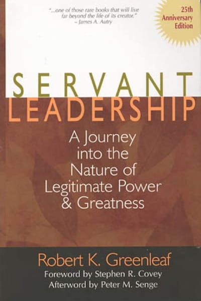 Servant Leadership by Robert Greenleaf - Book Cover Thumbnail