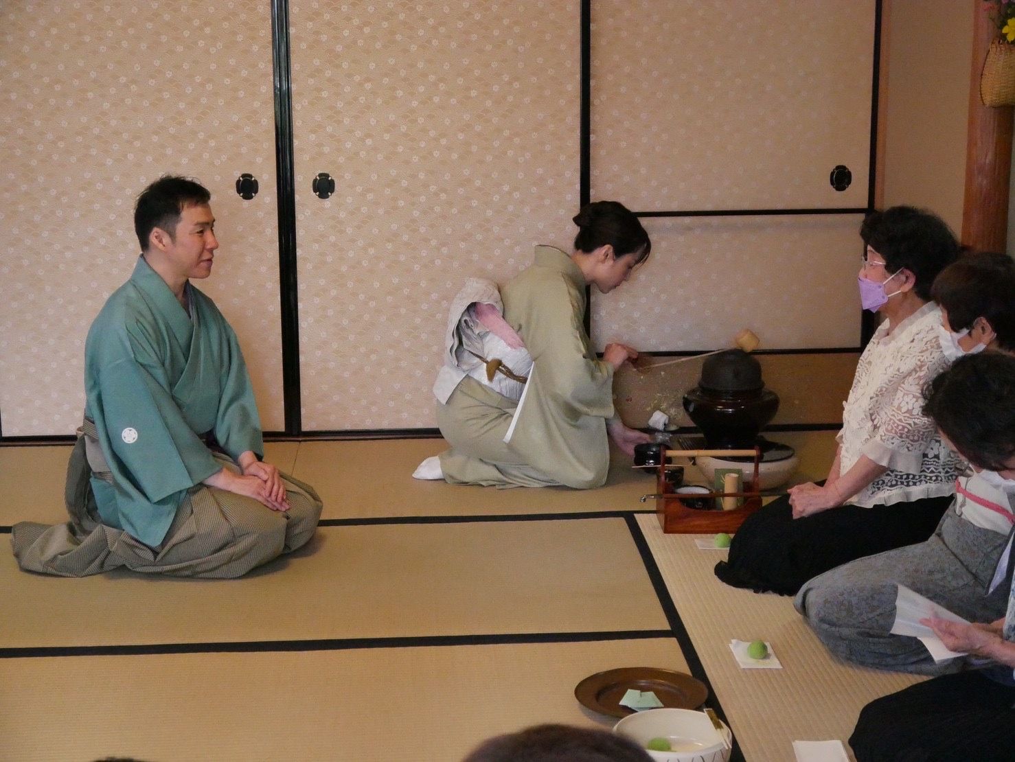 ローフード講座の受講風景