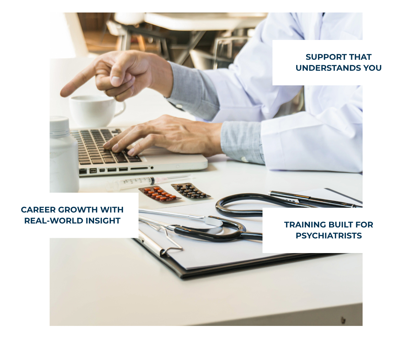 Tailored to support the needs of qualified psychiatrists working in Australian healthcare settings.