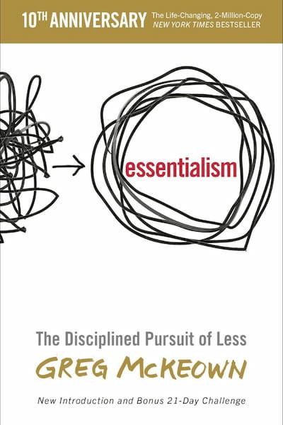 Essentialism by Greg McKeown - Book Cover Thumbnail