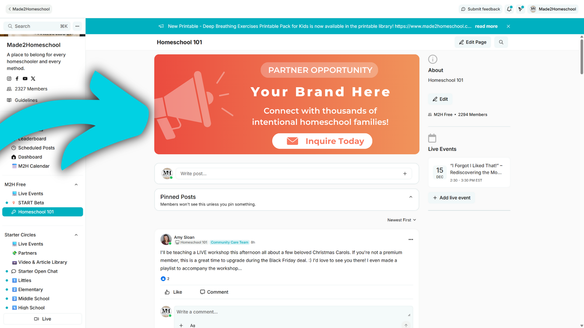 Homeschool 101 Feed Banner