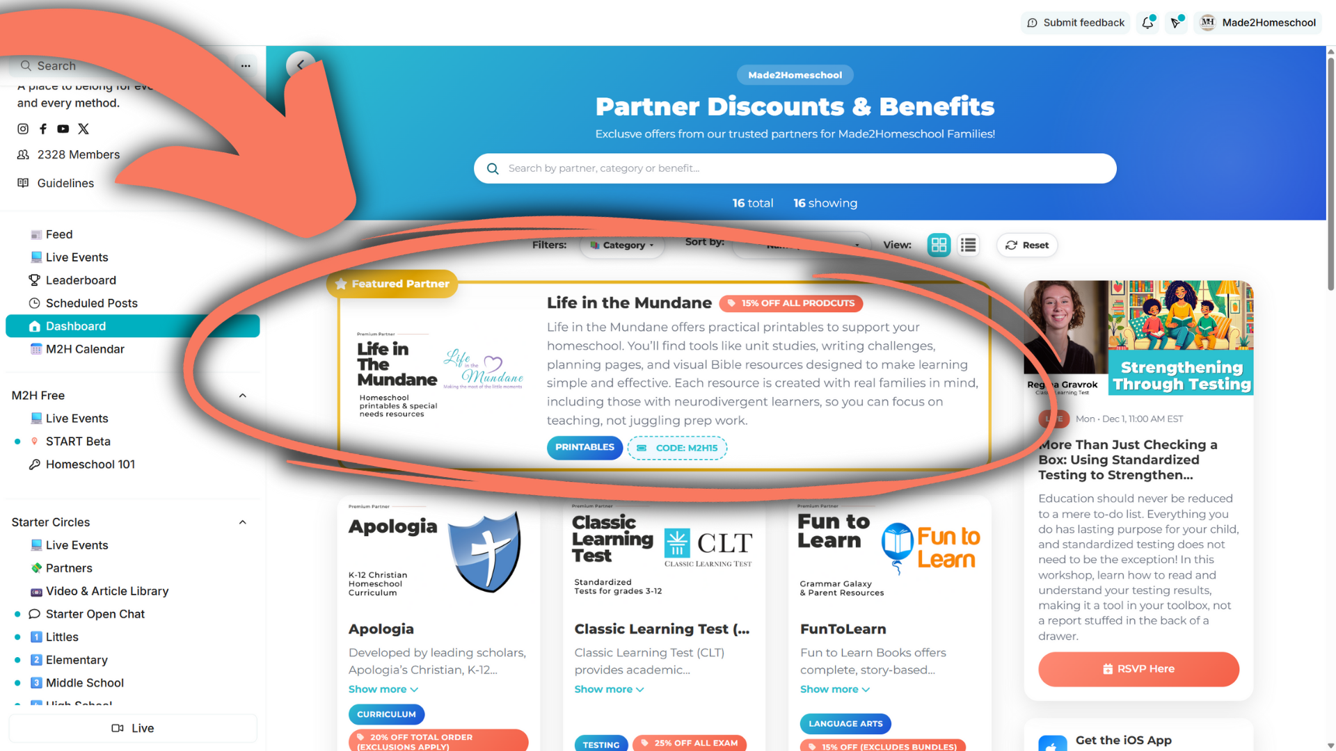 Featured Partner Listing