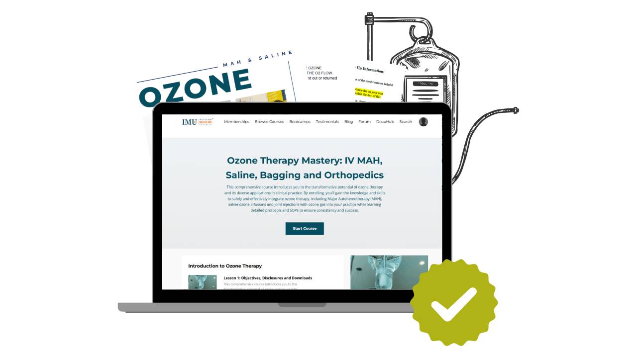 NAD+ Therapy Certification: IV & SubQ Techniques