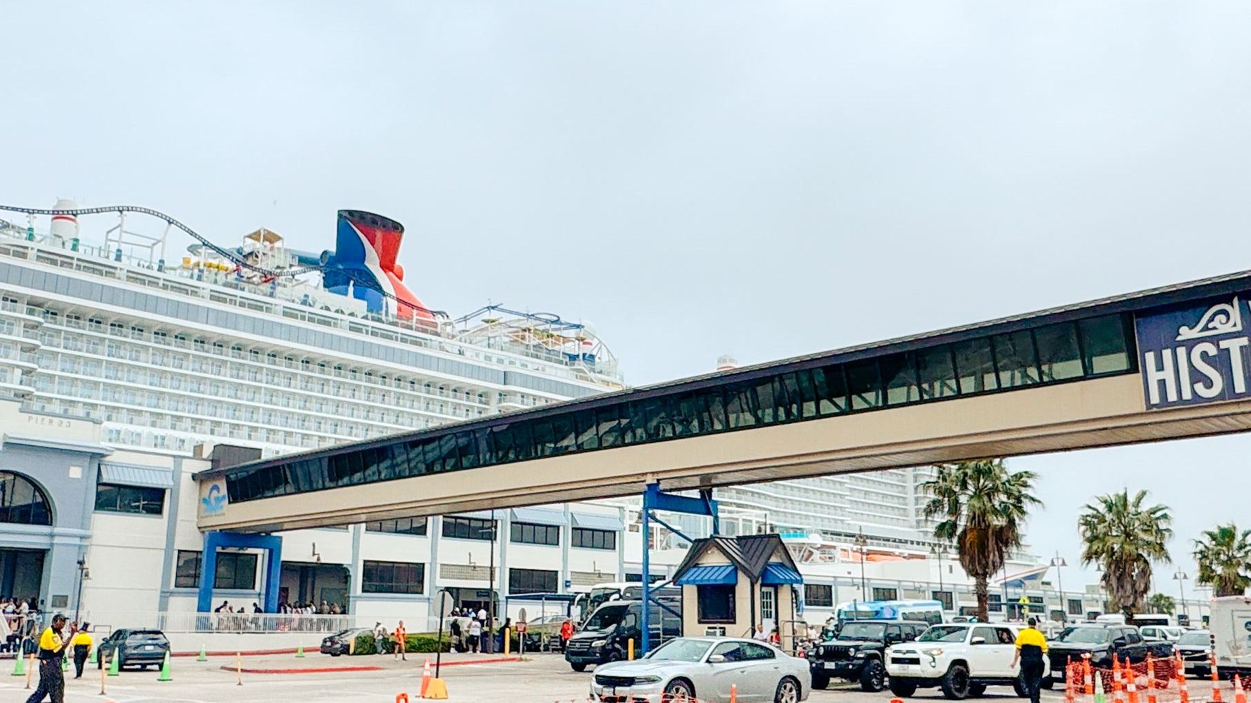 Galveston Cruise Port: Terminal Entrance