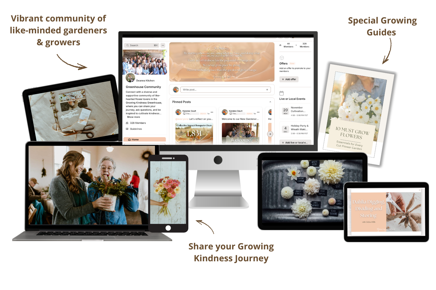 What You’ll Find to become a growing kindness gardener