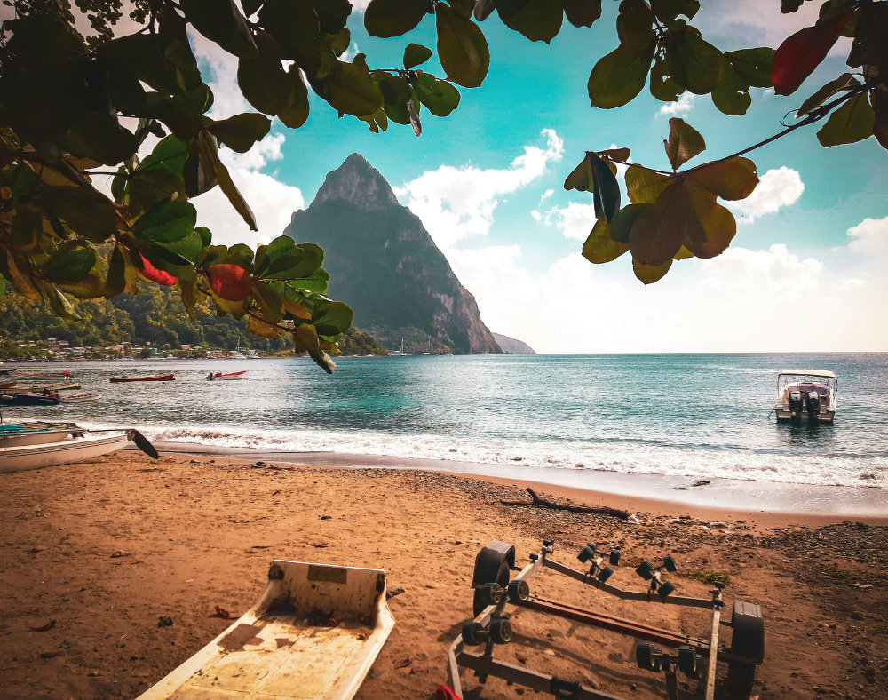 St. Thomas Cruise Port: Professor Melissa on cruise balcony