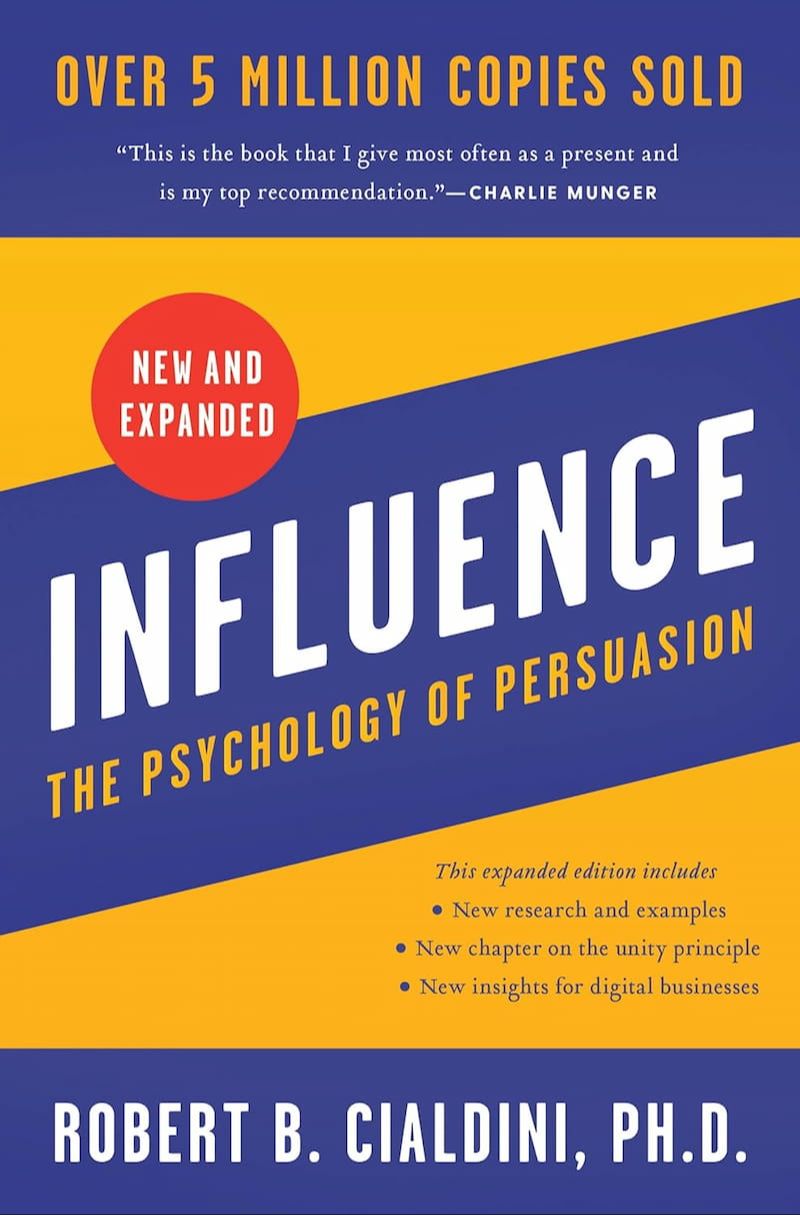 Influence by Robert Cialdini - Book Cover