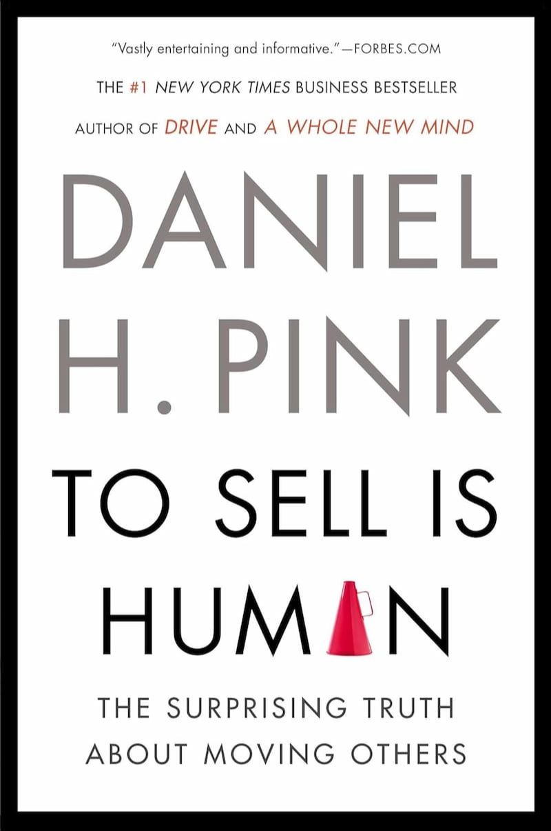 To Sell Is Human by Daniel Pink - Book Cover