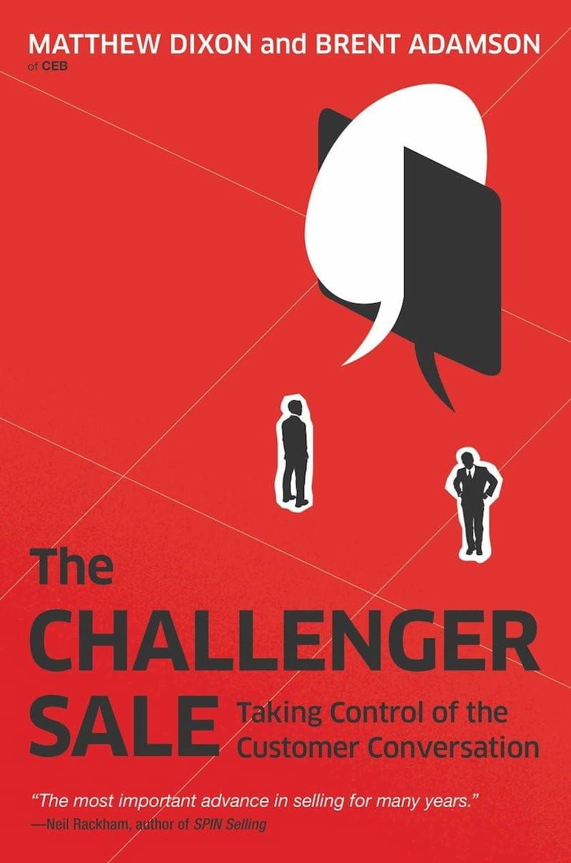 The Challenger Sale by Matthew Dixon & Brent Adamson - Book Cover