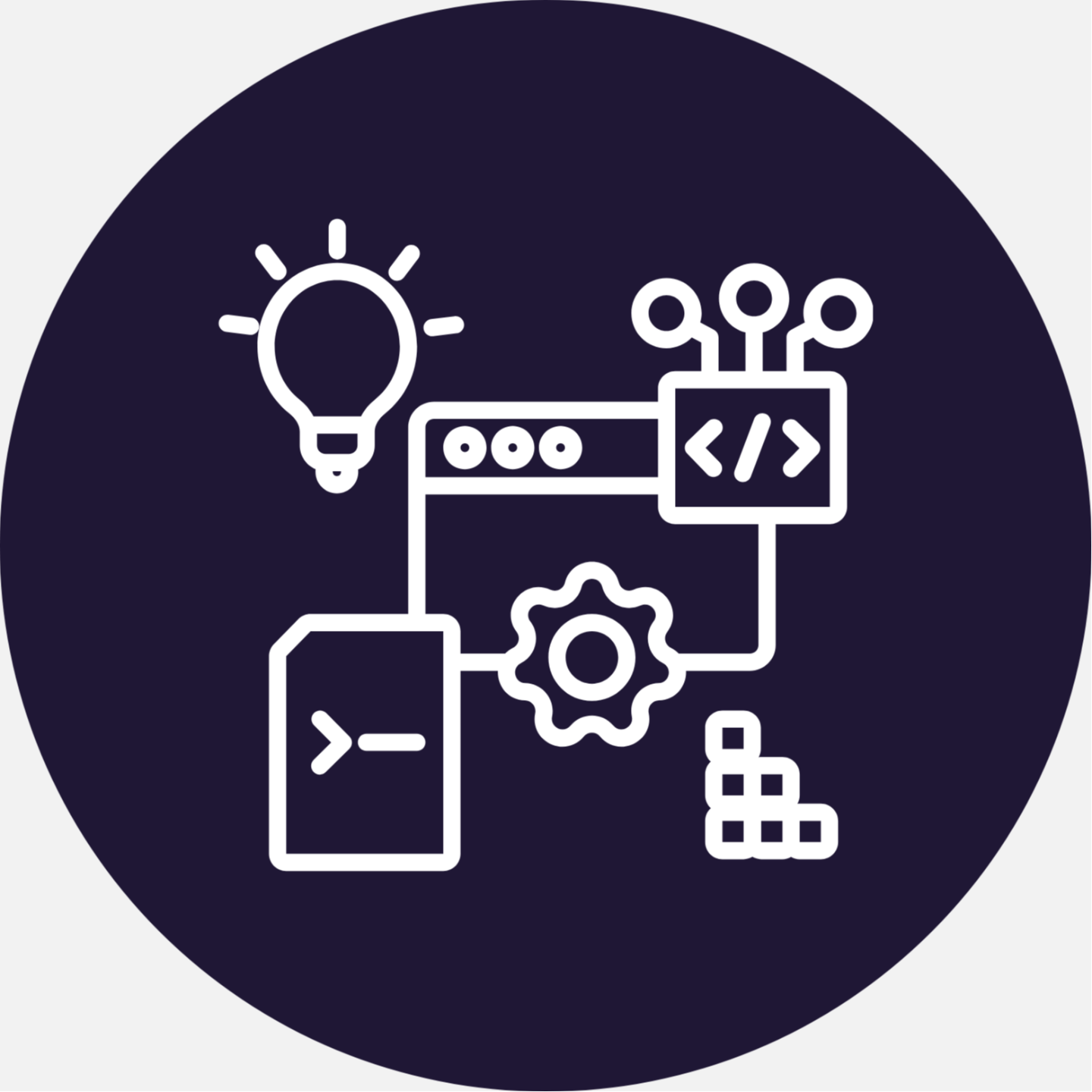 Woman running up stair like colored-blocks with a trophy and book in her hands.