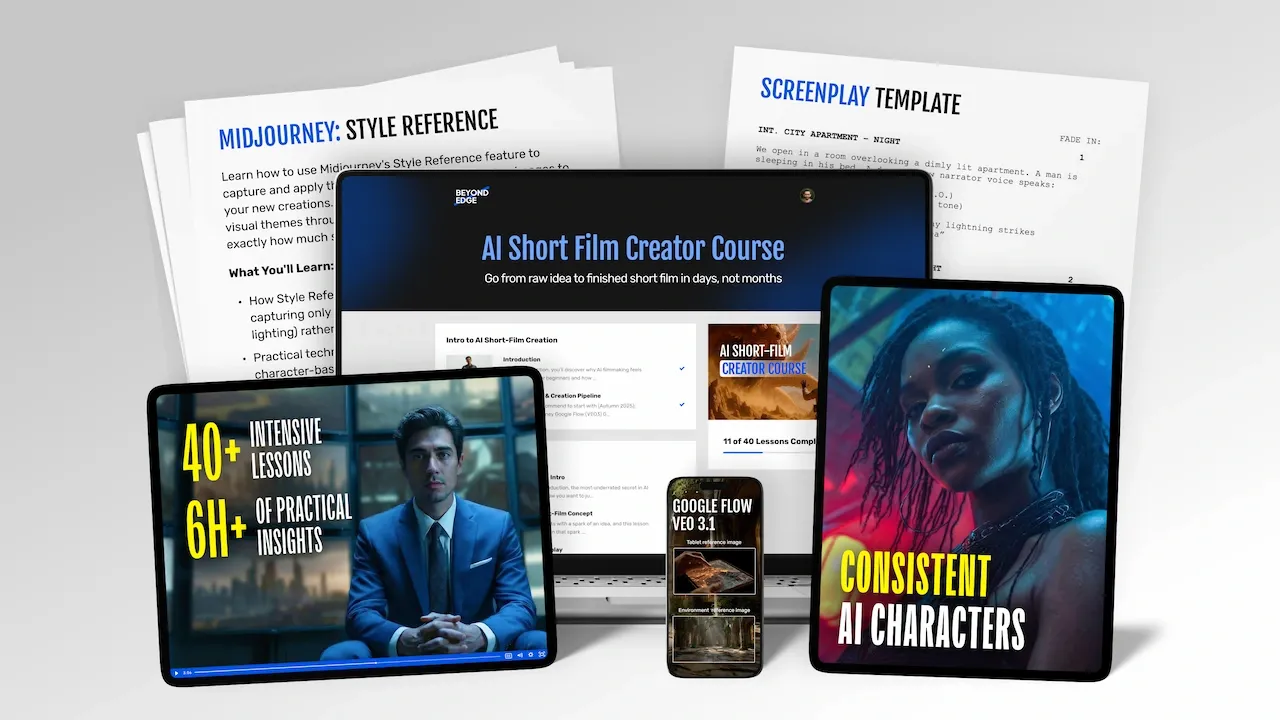 AI Short Film Creator Course - Product cover