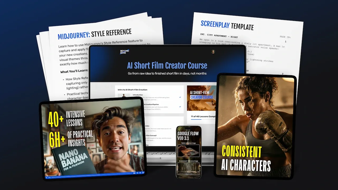 AI Short Film Creator Course - Product cover