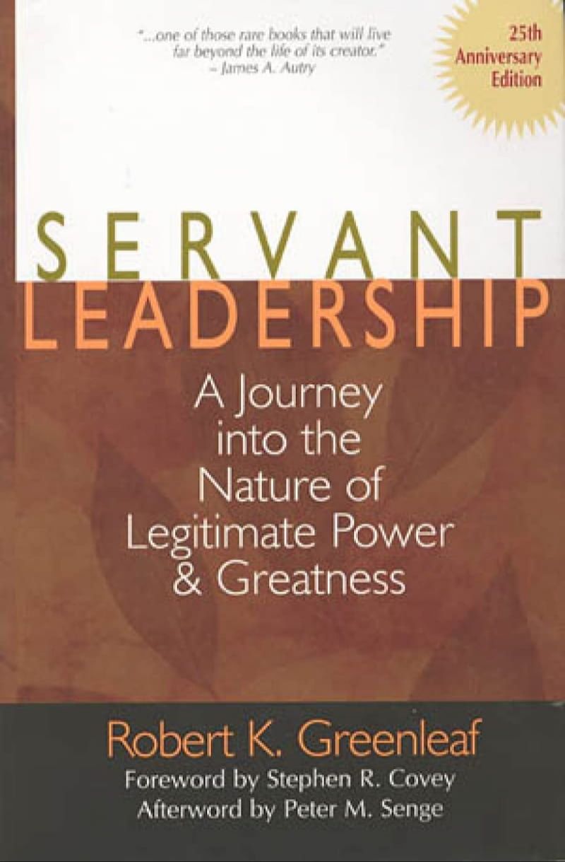 Servant Leadership by Robert K. Greenleaf - Book Cover