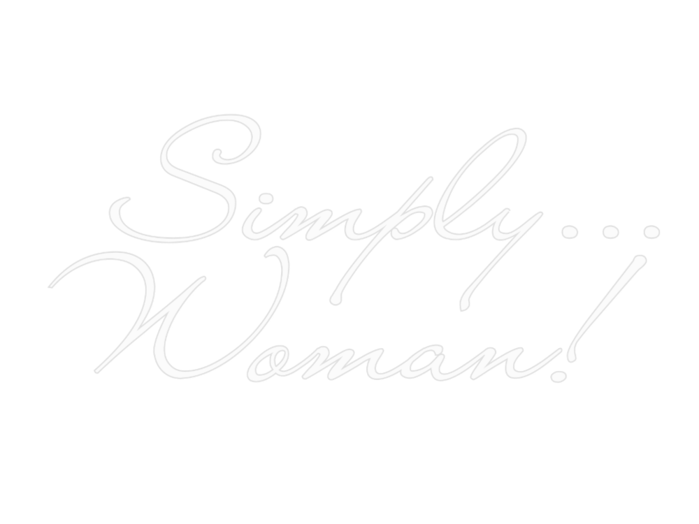 Simply...Woman Logo White