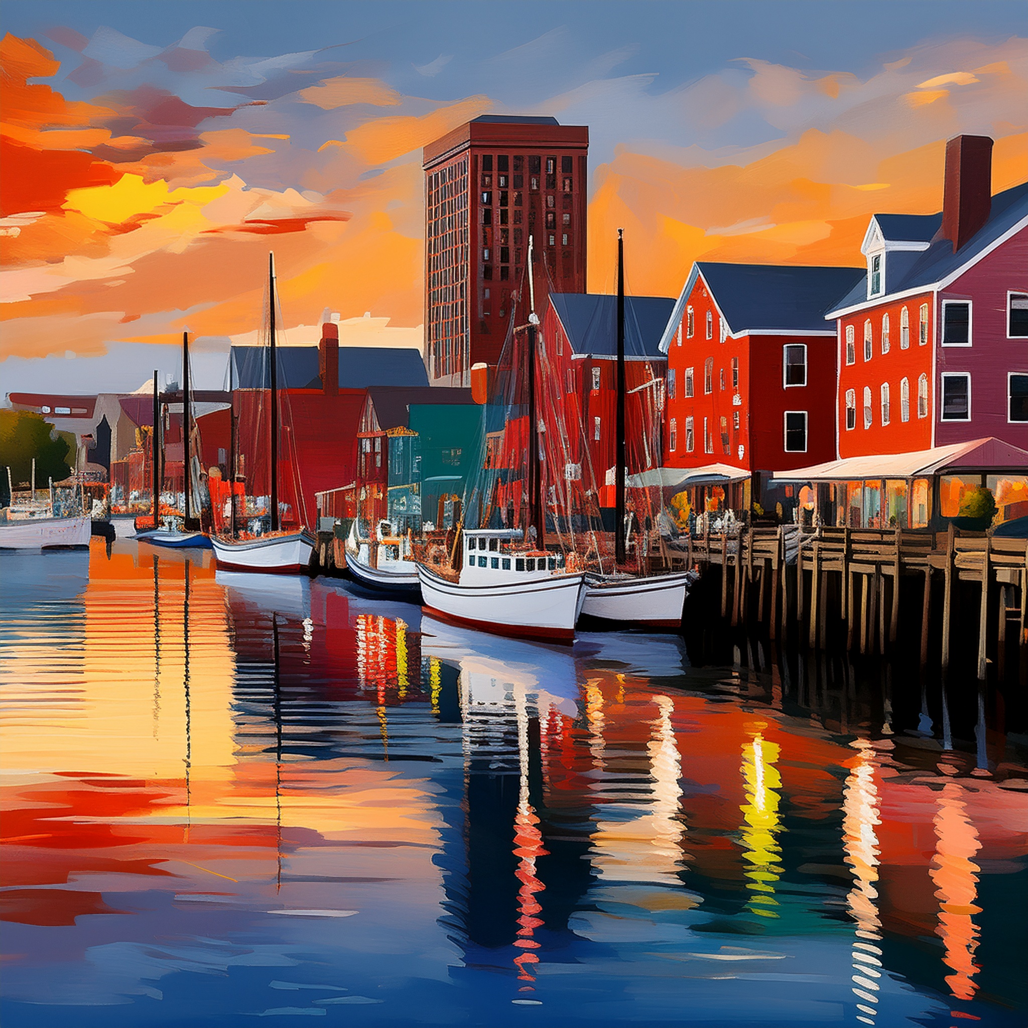 Edinburgh, Scotland famous castle on a hill