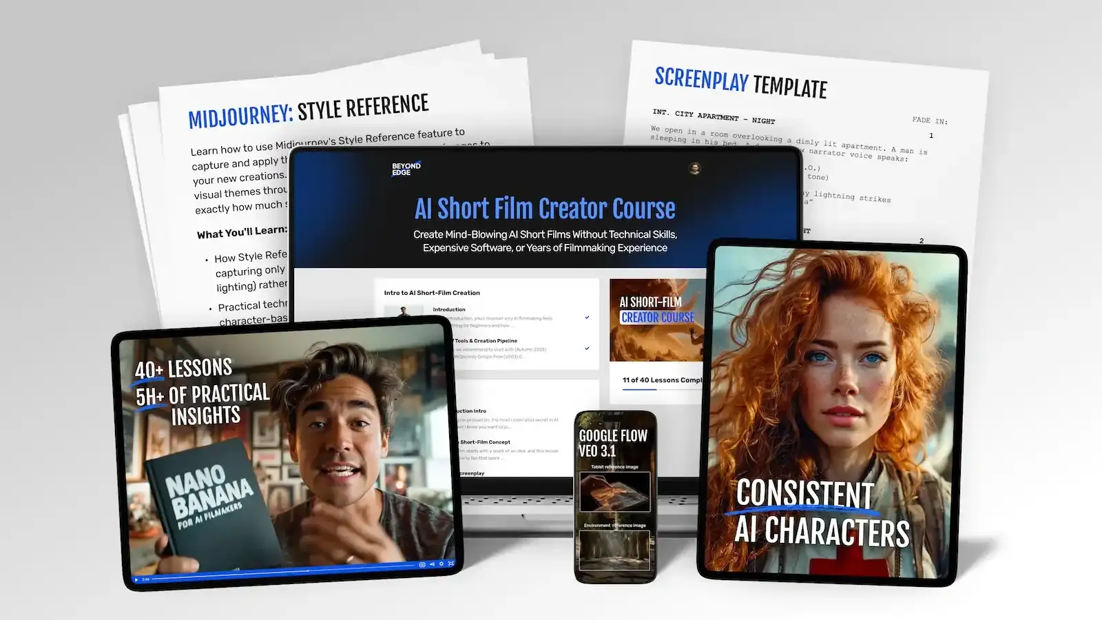 AI Short Film Creator Course - Product cover