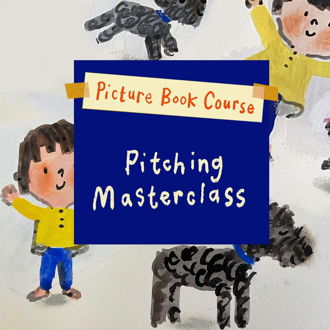 Tania, Katie and Helen standing smiling in front of an upturned boat, with 'the good ship illustration atlas' written above our heads.