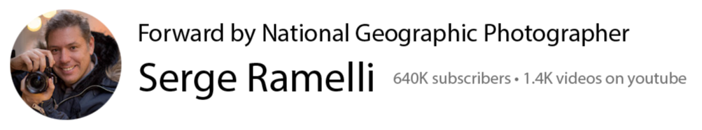 Forward by National Geographic Photographer Serge Ramelli