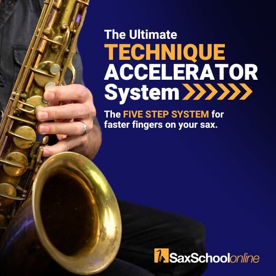 Get the Ultimate Scale Accelerator system for saxophone