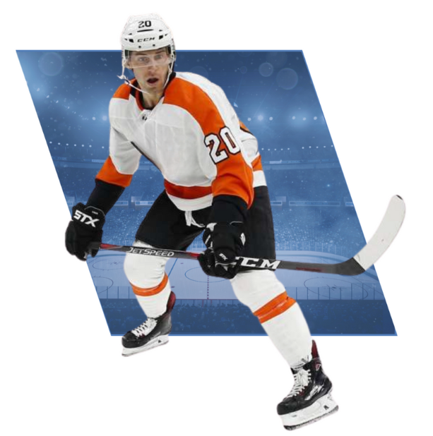 Former NHL player Taylor Leier mentoring players on skating technique and game awareness.