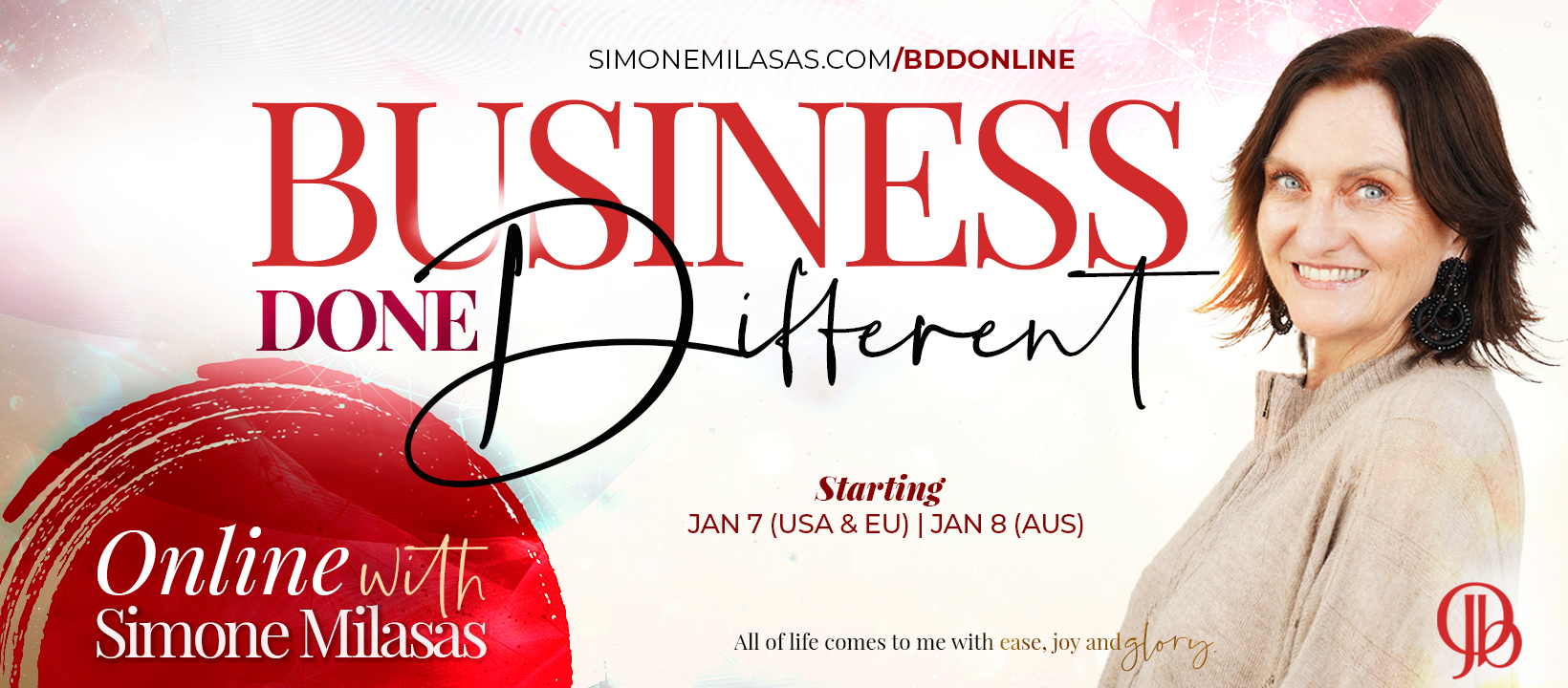 Business Done Different Live & Online with Simone Milasas