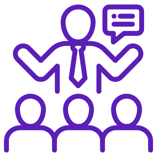 Coaching support icon