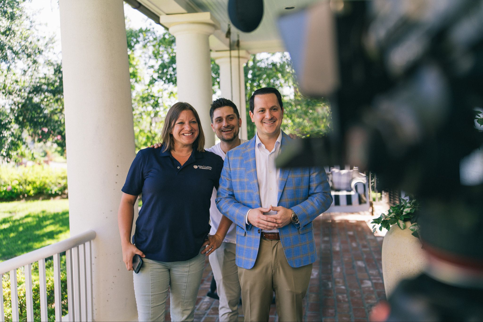 Jordan Sellers filming